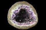 Purple Amethyst Geode - Uruguay #83535-1